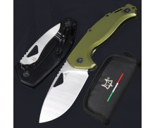 Fox 7573 Stainless Steel Folding Blade Knife Outdoor Survival Tactical Hunting Camping Pocket Knife OEM Customization UD408837